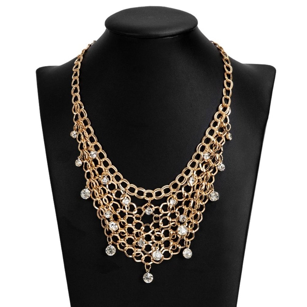 Fishing for Compliments - Golden - Necklace by Paparazzi